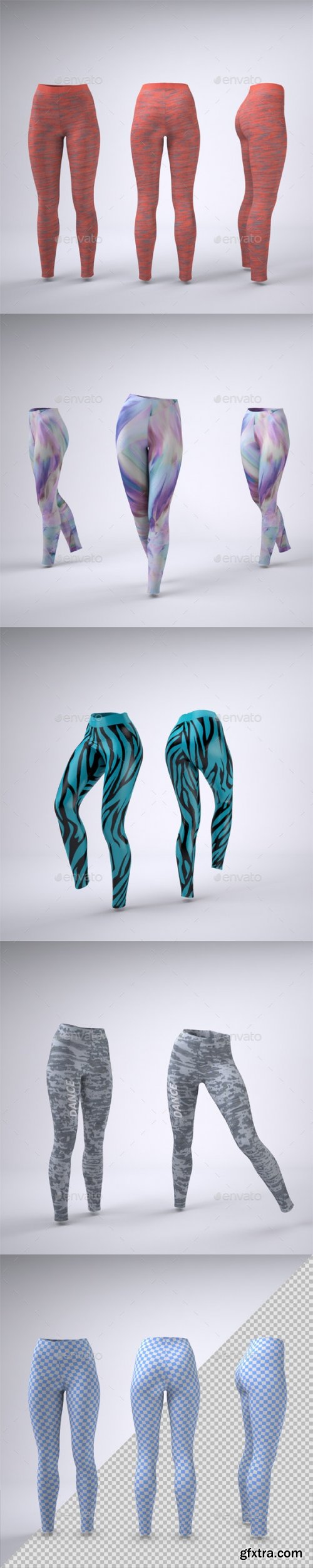 GraphicRiver - Leggings Mock-Up 20135136