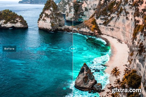 CreativeMarket - Ocean Blue Lightroom Presets Pack 4026118