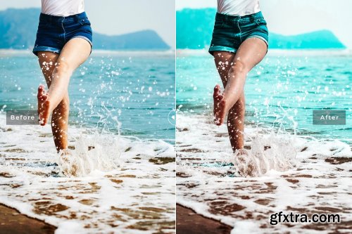 CreativeMarket - Ocean Blue Lightroom Presets Pack 4026118