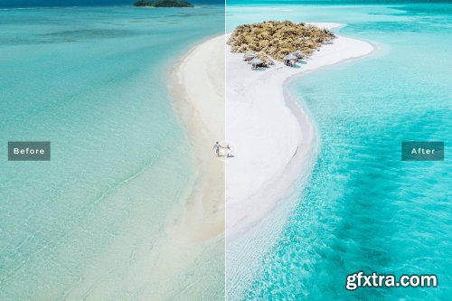 CreativeMarket - Ocean Blue Lightroom Presets Pack 4026118