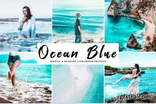 CreativeMarket - Ocean Blue Lightroom Presets Pack 4026118