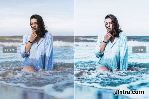 CreativeMarket - Ocean Blue Lightroom Presets Pack 4026118