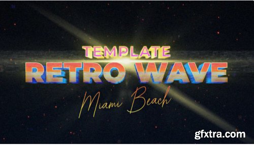Retro Wave Intro 6 - Premiere Pro Templates 275892