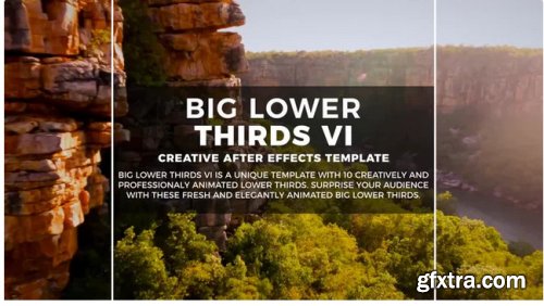 Big Lower Thirds VI - Premiere Pro Templates 276220