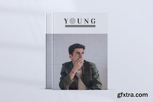 CreativeMarket - YOUNG Minimal Fashion Lookbook 3930893