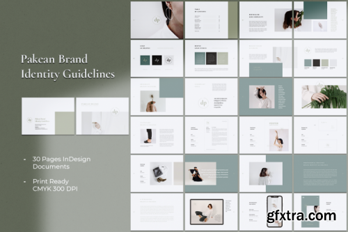 DesignBundles - PAKEAN Minimal Brand Guidelines 314775