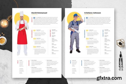 Multipurpose Resume / CV Template 17