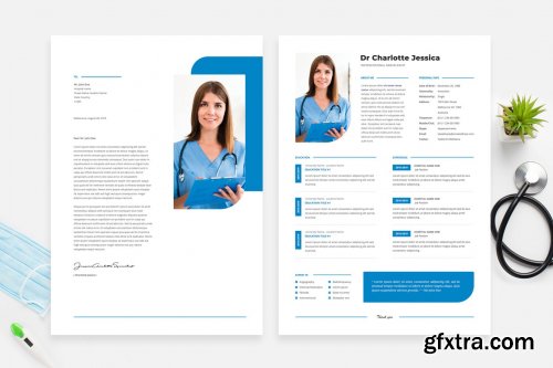 Doctor Resume / CV Template 16