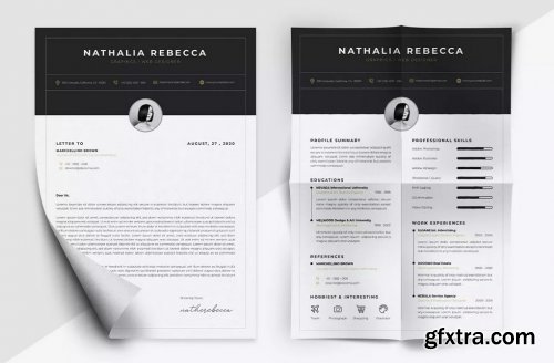 Minimalist CV Resume Vol. 44