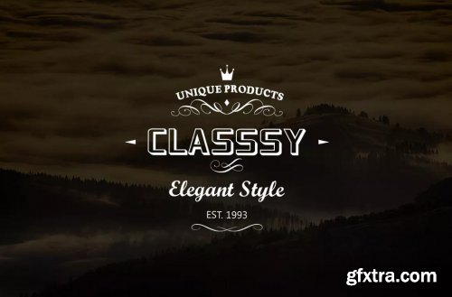 Vintage Logos and Badges Template - Vol.3