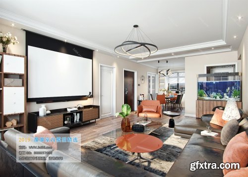 Modern Style Livingroom 66 (2019)