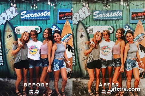 CreativeMarket - 7 Mobile Lightroom Presets Ipanema 4004349