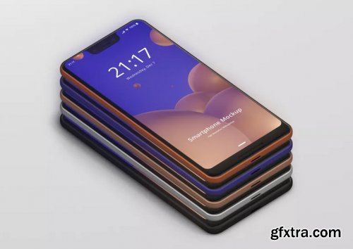 Smart Phone Mockup Pixel 3 XL