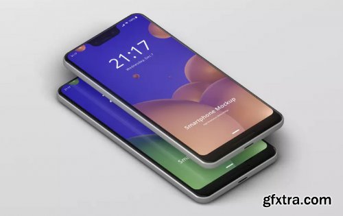 Smart Phone Mockup Pixel 3 XL