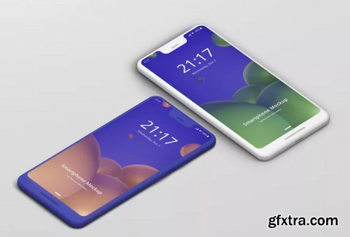 Smart Phone Mockup Pixel 3 XL