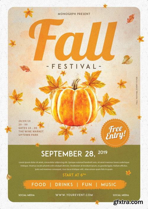 Fall Festival Flyer