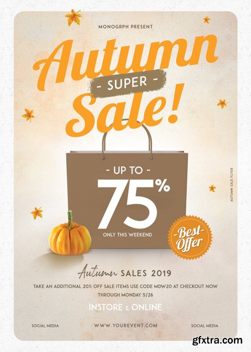 Autumn Sale Flyer