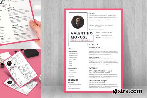 Professional Resume CV Template-25