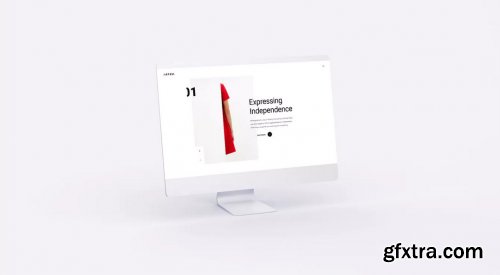 White iMac Mockup