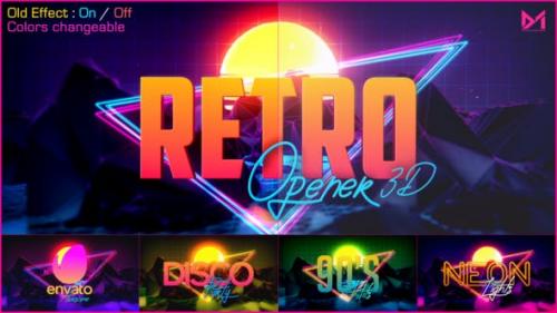 Udemy - Retro Opener 3D