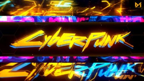 Udemy - Cyberpunk Logo reveal