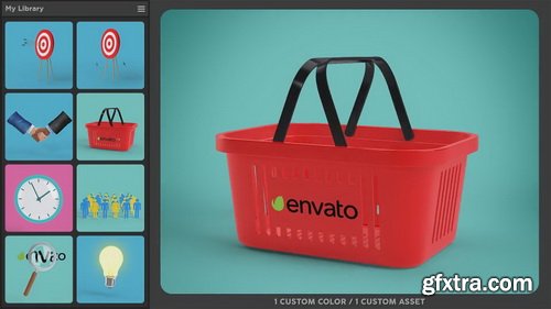 Videohive - 3D Animated Icons Toolkit V.2 - 21562016