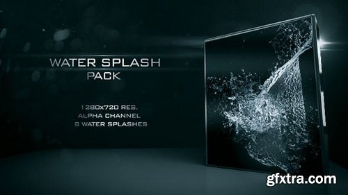 Videohive - Water Splash Pack 02 - 9809537