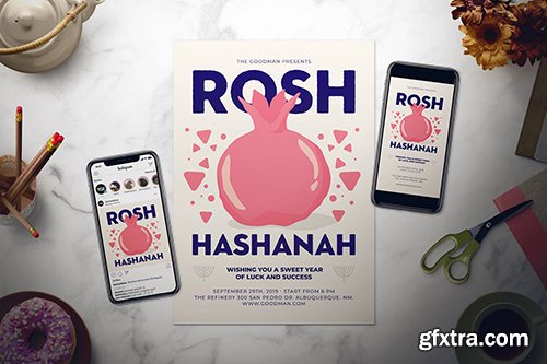 Rosh Hashanah Flyer Set