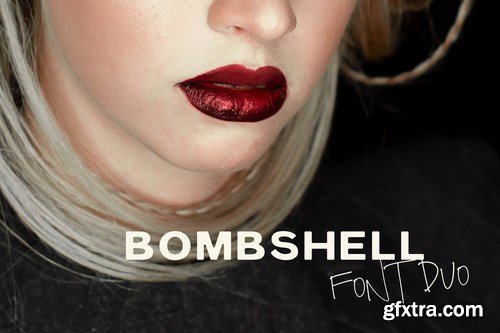 CM - Bombshell Font Duo 4066578