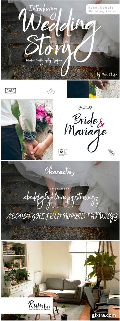 Wedding Story Font