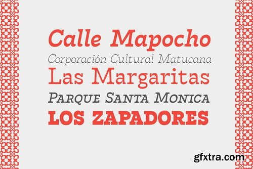 Tarif Font Family