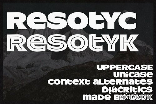 ResotYc Font Family