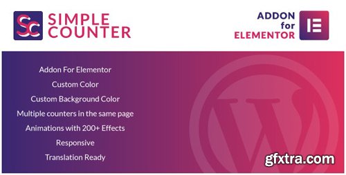 CodeCanyon - Simple Counter for Elementor WordPress Plugin v1.0 - 24467420