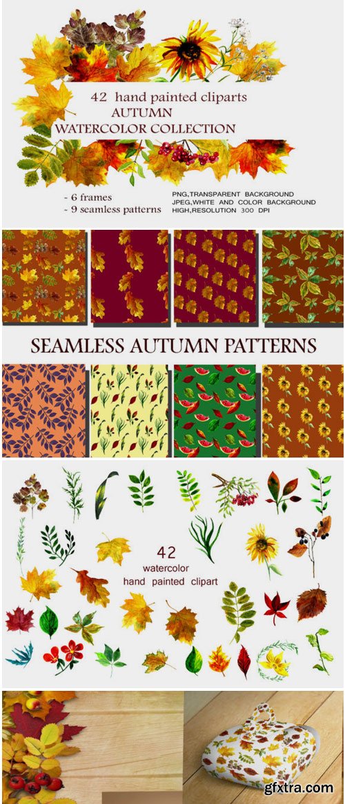 Autumn Watercolor Collection 1743371