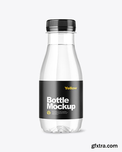 Clear Bottle Mockup 48186