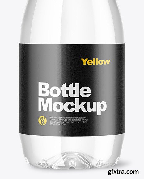 Clear Bottle Mockup 48186