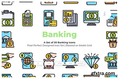 30 Banking Icons