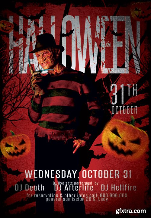 Happy halloween - Premium flyer psd template