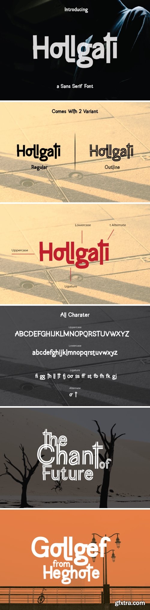 Hollgati Font