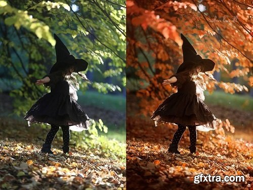 Finding North Photography - Autumn Witch Edit in Photoshop & Lightroom