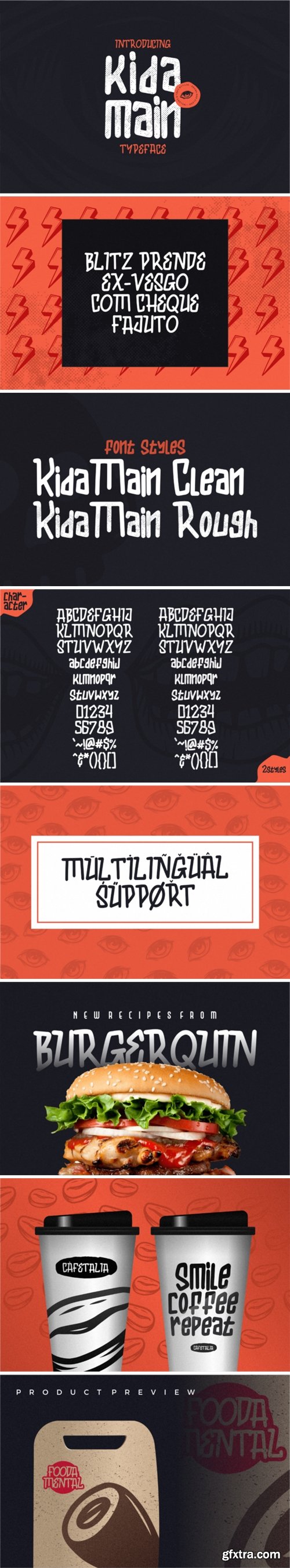 Kida Main Font