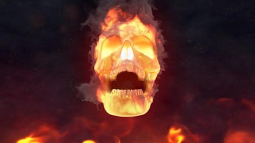 Udemy - Fire Skull Logo Reveal