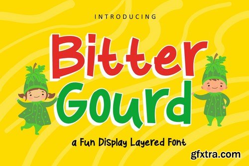 Bitter Ground - Fun Display Font