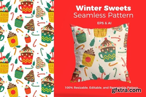 Christmas Sweets Pattern