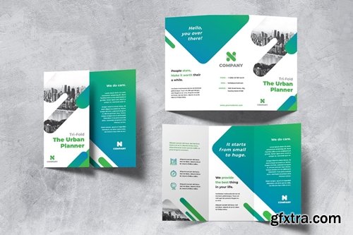 Urban Planner Trifold Brochure