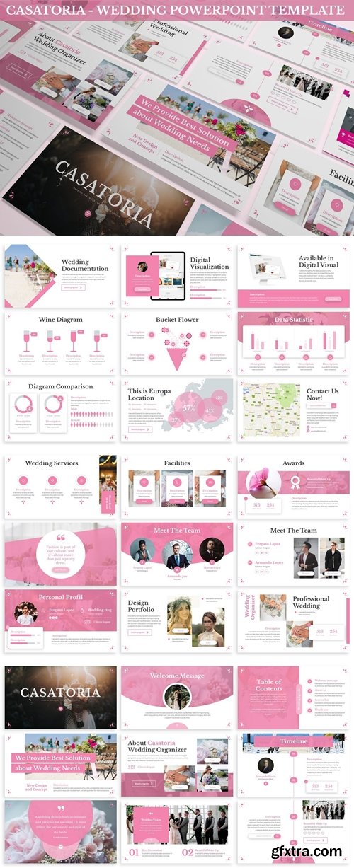 Casatoria - Wedding Powerpoint Template