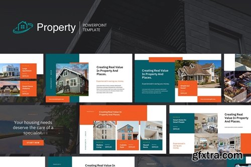 Property Powerpoint, Keynote and Google Slides Templates