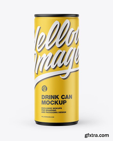 Matte Can Mockup 48200