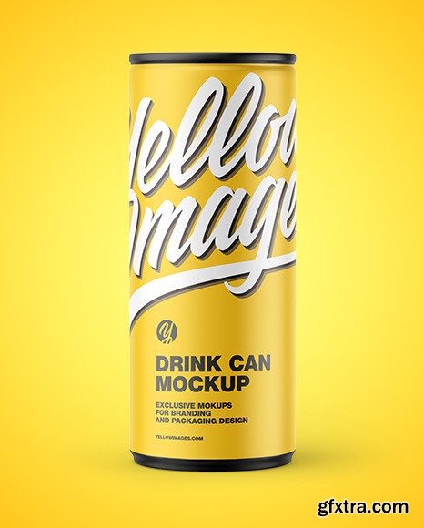 Matte Can Mockup 48200