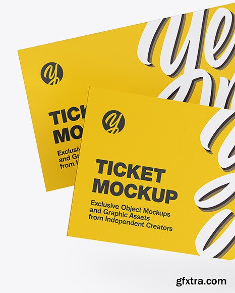 Two Tickets Mockup 48213